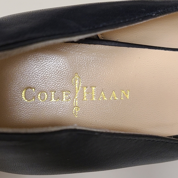 Cole Haan Grand OS Peep Toe stiletto heel pumps size 7B - Picture 7 of 10